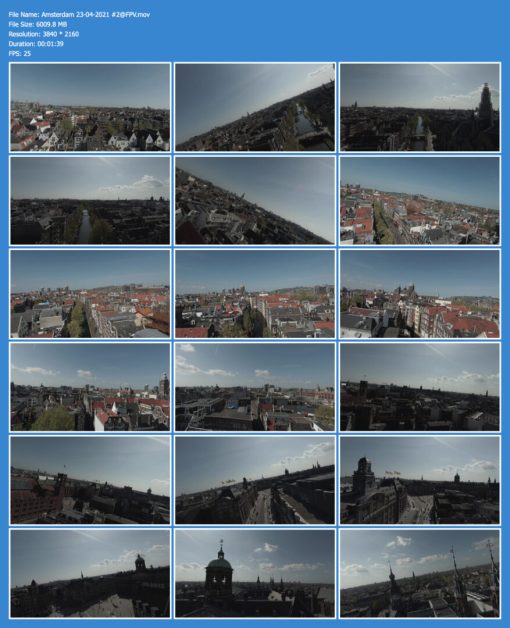 Amsterdam FPV shot #2